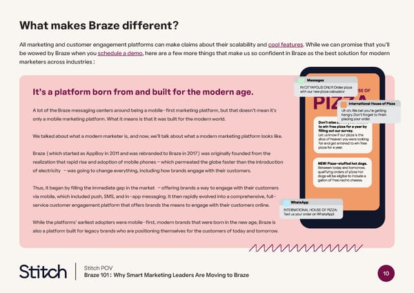 Braze 101: Why Smart Marketing Leaders Are Moving to Braze - Page 10